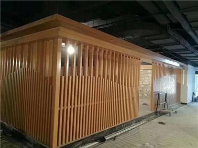 型材铝四方管与木纹铝方管 酒店装饰的时代潮流建筑材料